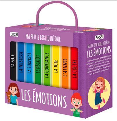 Ma Petite Bibliothèque - Les émotions (8 petits livres)