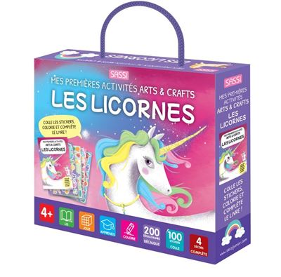 Mes premières activités arts & crafts - Les Licornes