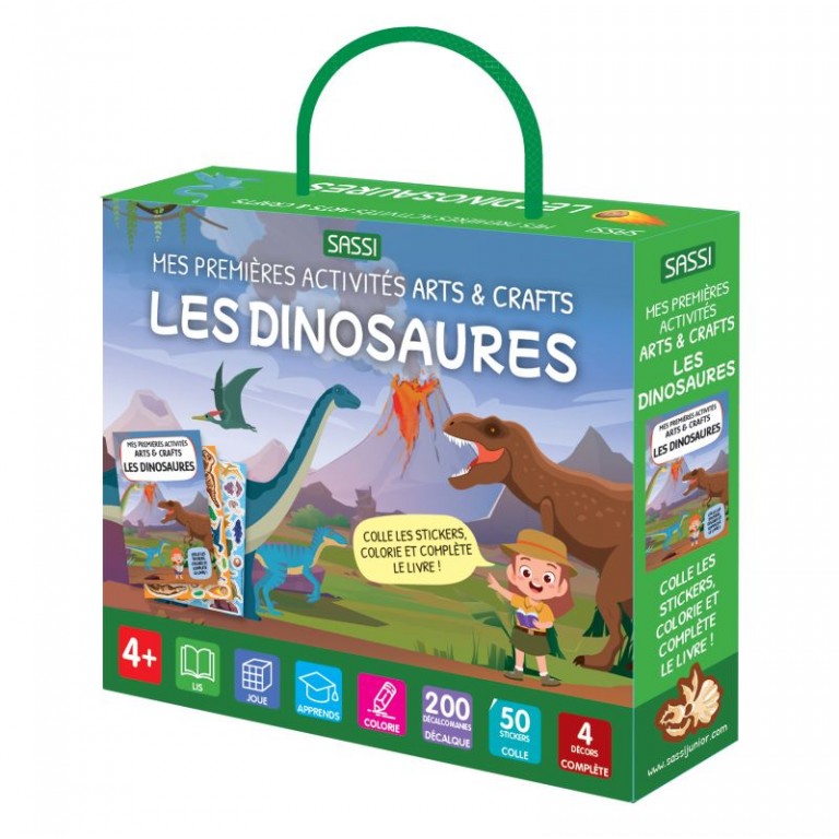 Mes premières activités Arts & Crafts - Les Dinosaures