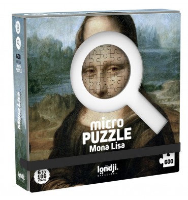 Micropuzzle 600pcs - Mona Lisa