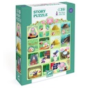 story puzzle 35 pcs - les trois petits cochons