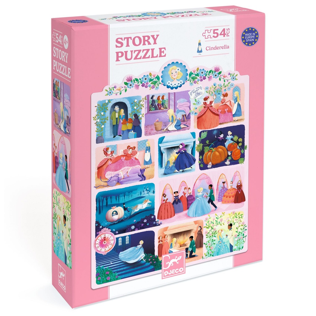 Story puzzle 54 pcs - Cendrillon