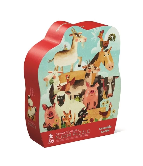 Floor puzzle 36 pcs - Barnyard buddies