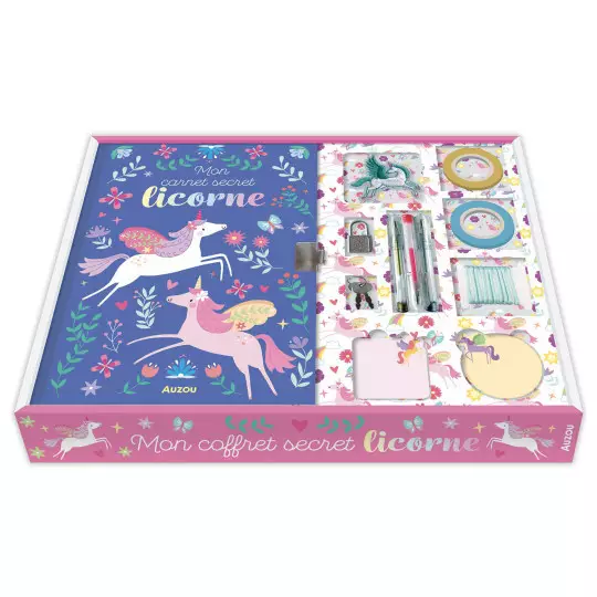 Mon coffret secret licorne 