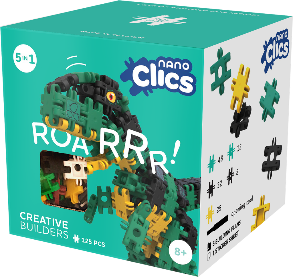 Nano Clics Creative Builders 125 pcs