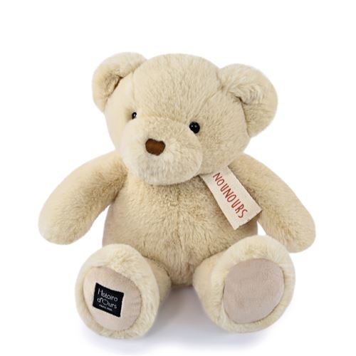 Peluche Ours Histoire D'ours Vanille 28 Cm