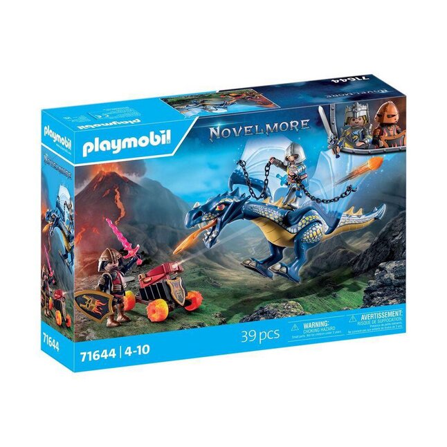 Playmobil Combattant avec dragon et canon  