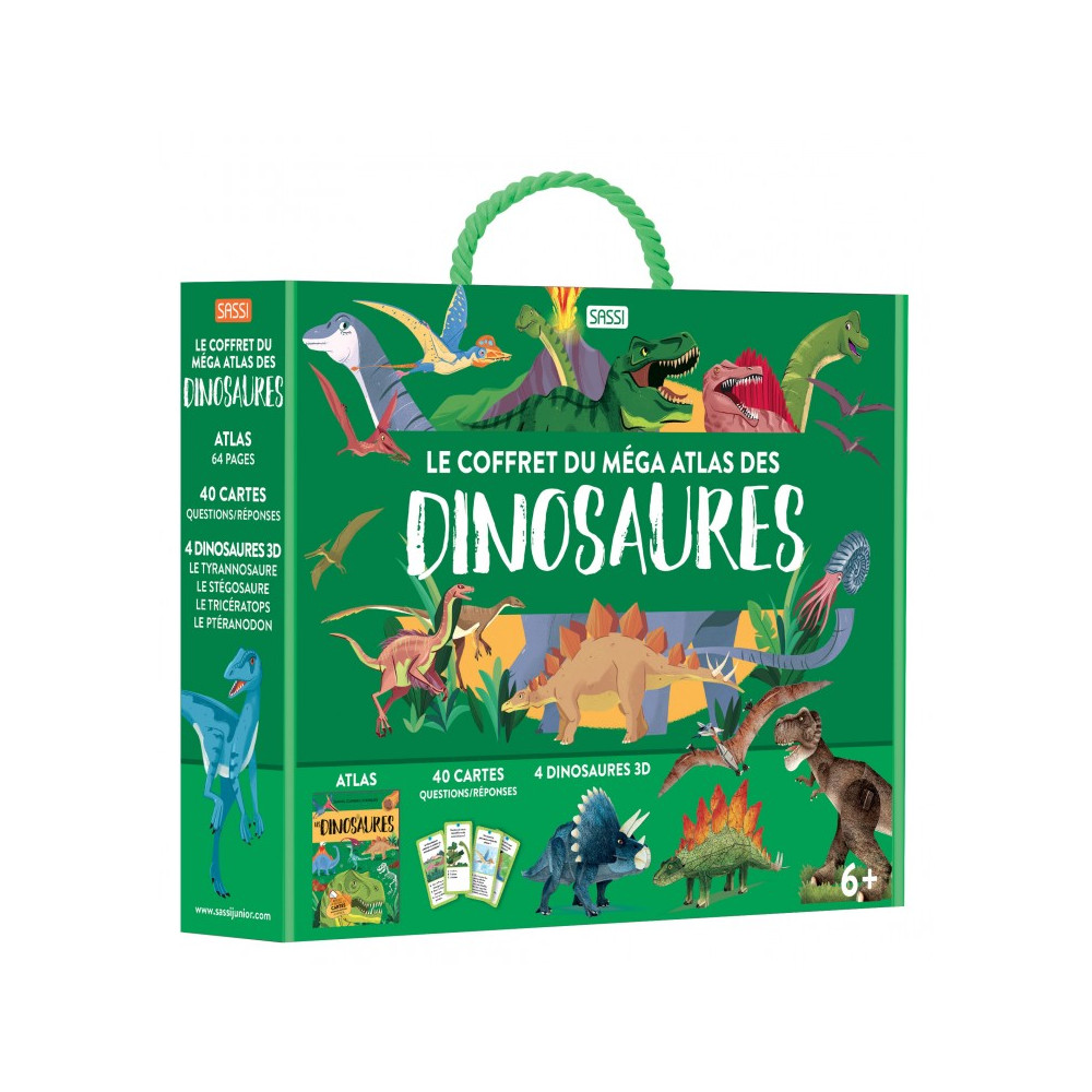 Le coffret du méga atlas des DINOSAURES