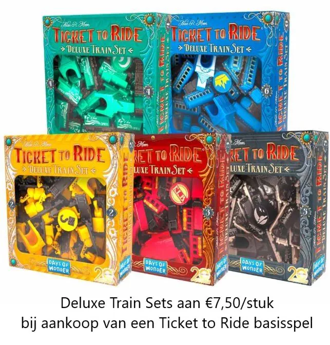 Ticket to Ride - Deluxe Train Set