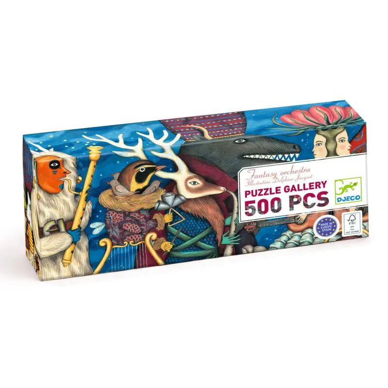 Puzzles Gallery - Fantasy Orchestra - 500 pièces + Poster