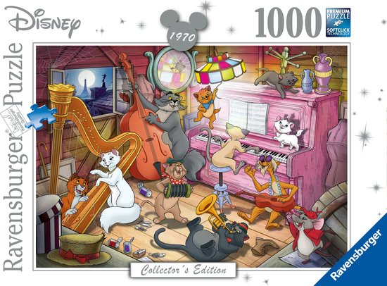 Puzzle 1000pcs - Disney Les Aristochats