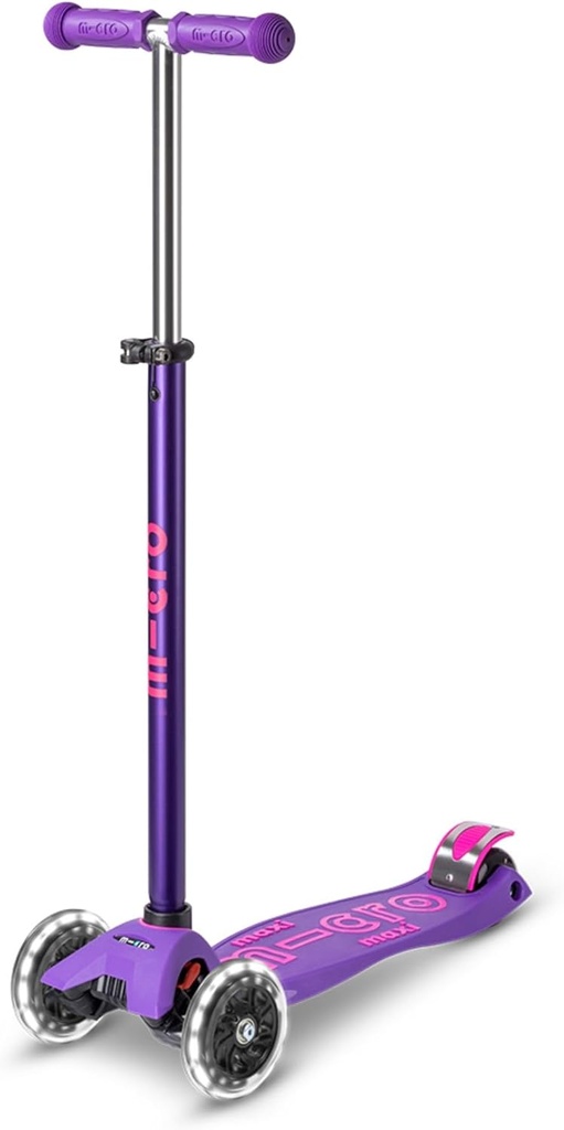 Micro Maxi Micro scooter Deluxe LED Purple