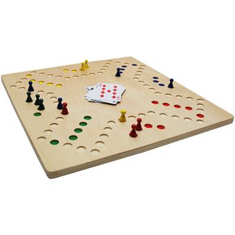 Le jeu du toc en bois 4+6 joueurs