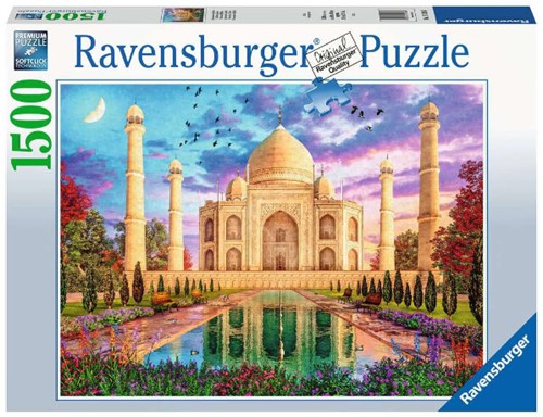 127418  - Puzzle 1500p - Taj mahal enchanté