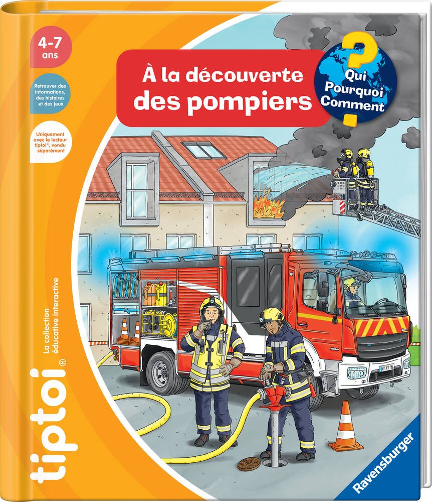 Tiptoi - A la découverte des pompiers