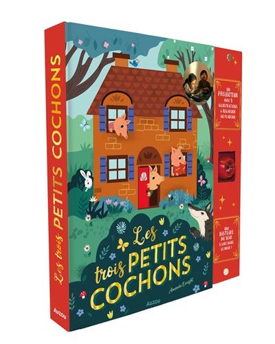 Les trois petits cochons - Une histoire dans le noir