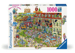 puzzle 1000 p- lieu de vacances 2, l'hotel