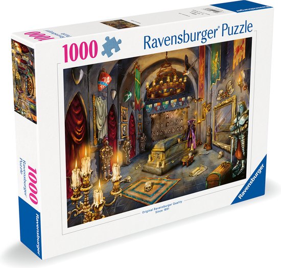 120007876 - Puzzle 1000p - Kasteel de Vampire