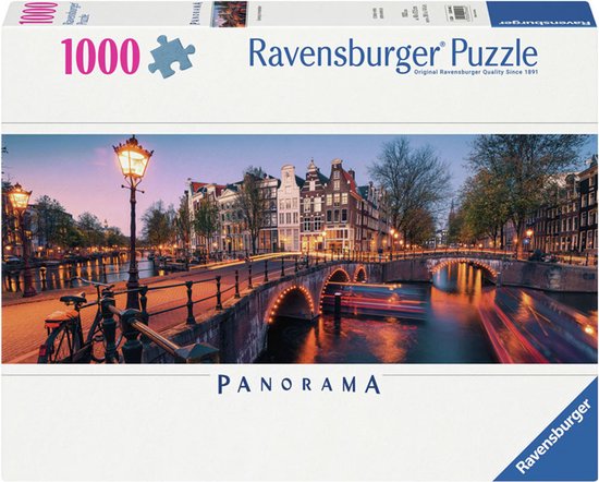 120004462 - Puzzle 1000p - Soirée à Amsterdam