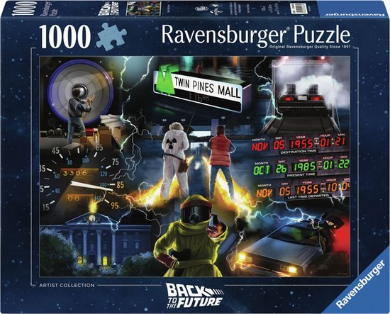 120002789 - Puzzle 1000p - Retour vers le futur