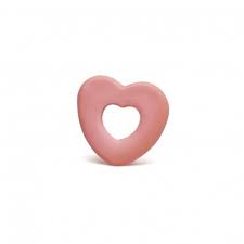 Anneau de dentition coeur