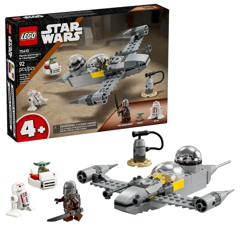 75410 - Lego star wars N-1 Starfighter de Mando et Goku