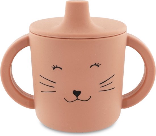 Tasse d'apprentissage silicone Mrs Cat 