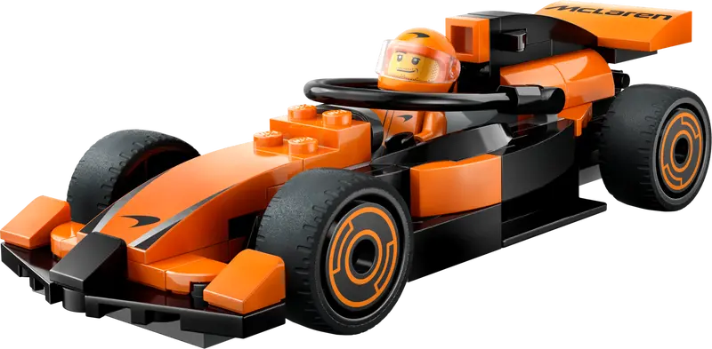 Lego city 60442 - Pilote de F1 avec voiture de course McLaren