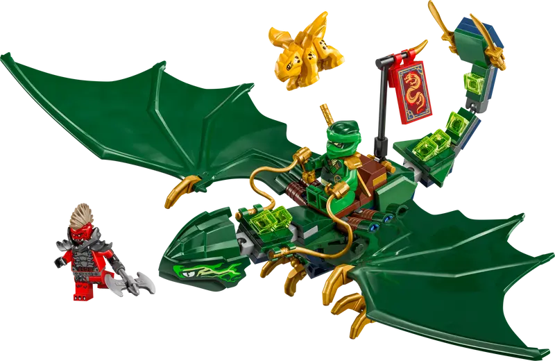 Lego Ninjago 71829 - Dragon forestier vert de Lloyd