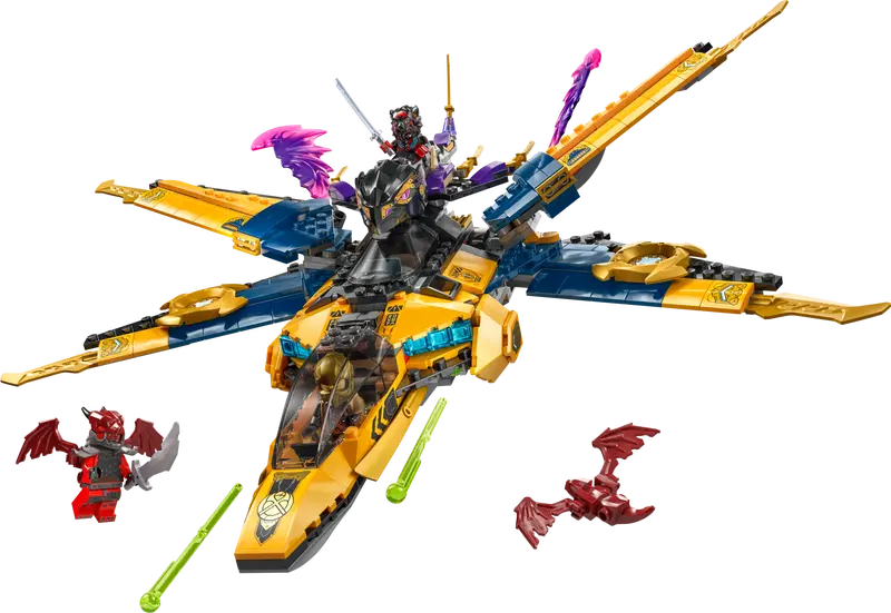 Lego Ninjago 71833 - Avion super-tempête de Ras et Arin