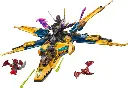 Lego Ninjago 71833 - Avion super-tempête de Ras et Arin