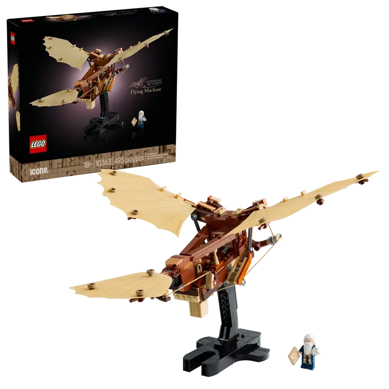 Lego icons 10363 - La machine volante de Léonard de Vinci