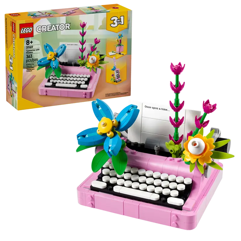 Lego Creator - - Machine à écrire avec des fleurs 31169