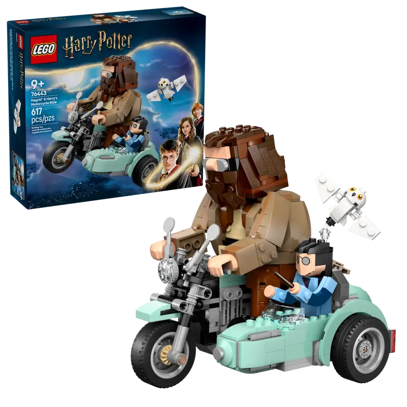 Lego Harry Potter 76443 - Hagrid et le tour de moto de Harry