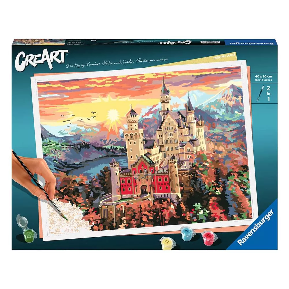 Creart - peinture au numero  - Fairytale Castel