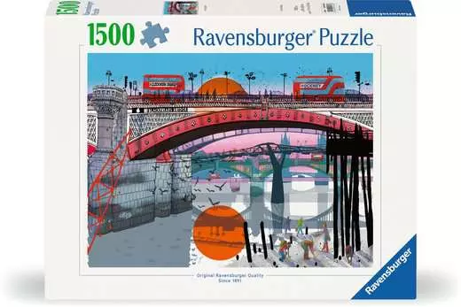 120007968 -  Puzzle 1500 pcs -  Bienvenue Londres