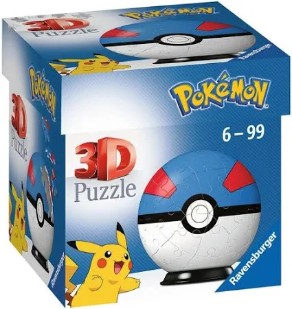 3D Super Ball Pokémon 