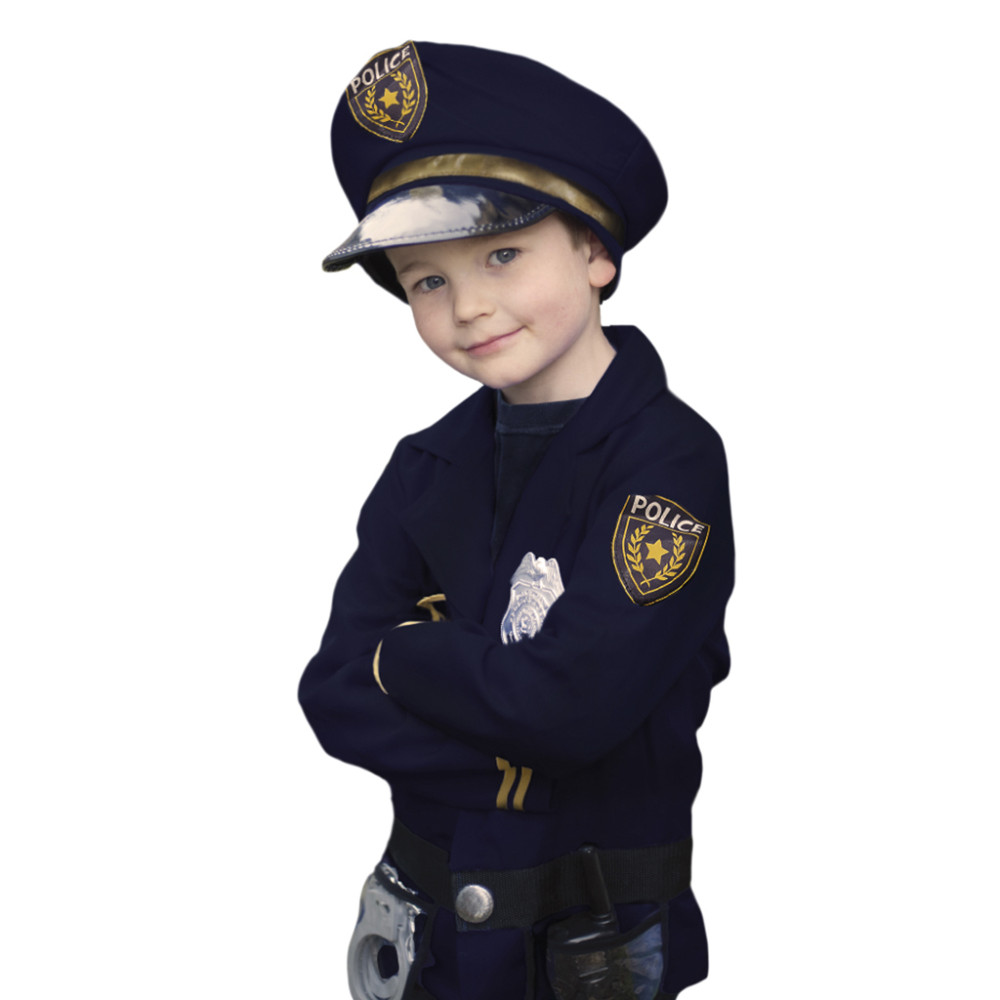 Costume de Policier/ère avec accessoires 5-6 ans 