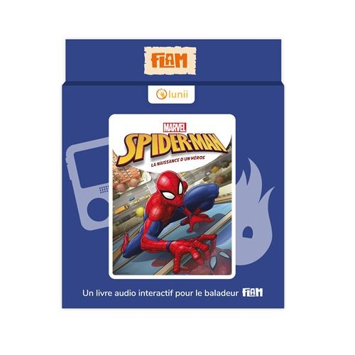 Lunii flam - livre audio Spider-man 