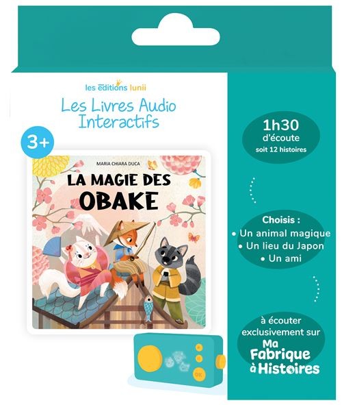 Lunii - livre audio La magie des obake 