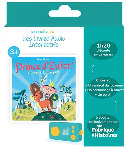 Lunii - livre audio Prince d'enfer !