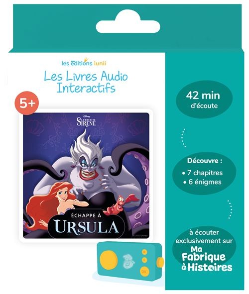 Lunii - Livre audio Echappe à Ursula 