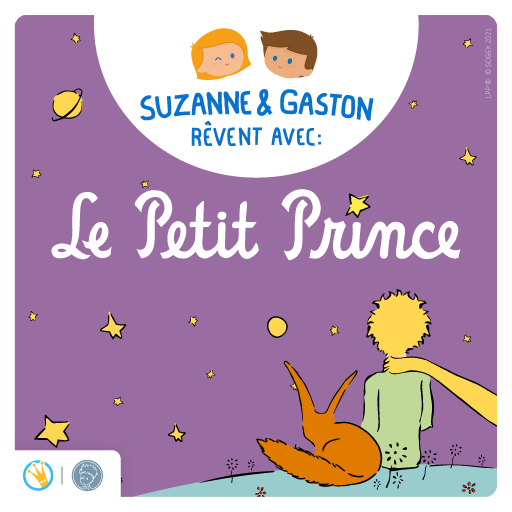 Lunii - Livre audio Suzanne et Gaston rêvent avec le Petit Prince 