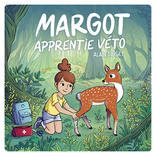 Lunii - livre audio Margot apprenti véto 7+