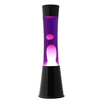 Itotal lampe à lave - Mauve 