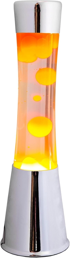 Itotal lampe à lave - Transparent/orange 