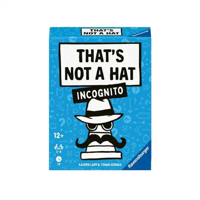 That's not a hat incognito (bleu)