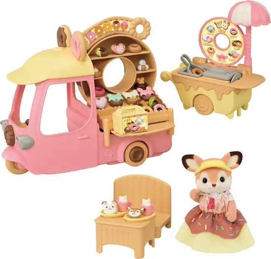 Sylvanian - Chariot à beignets Dip Dip