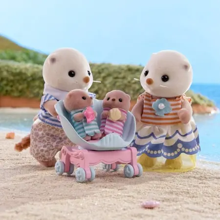 Sylvanian - La famille loutre de mer 