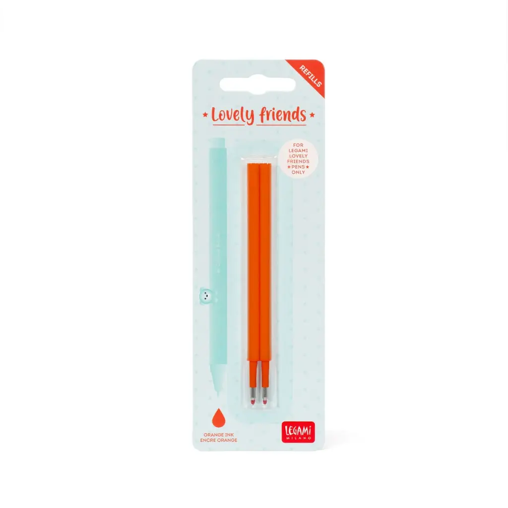 Recharge stylo lovely friends - Orange 